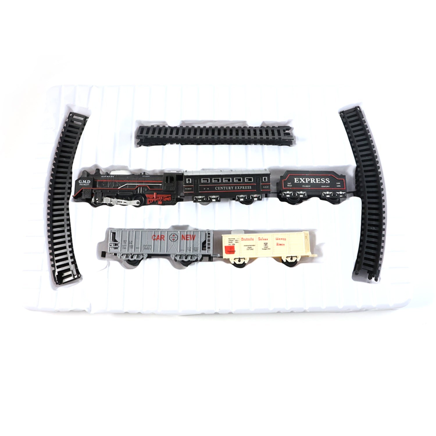 Toy Train Set for Kids, Battery Operated Train with Track Set