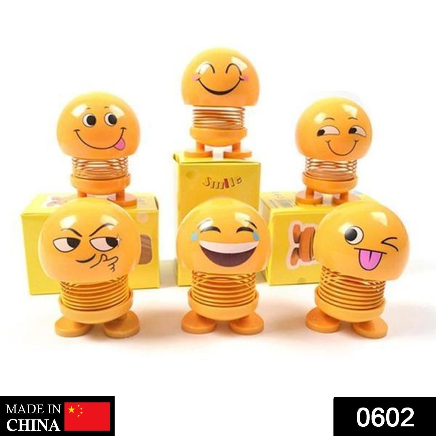 Emoticon Figure Smiling Face Spring Doll