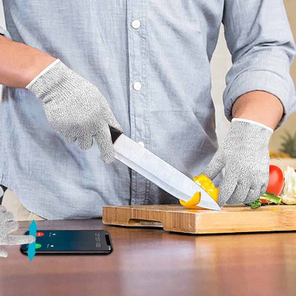 Anti Cutting Resistant Hand Safety Cut-Proof Protection Gloves  (Multicolour)