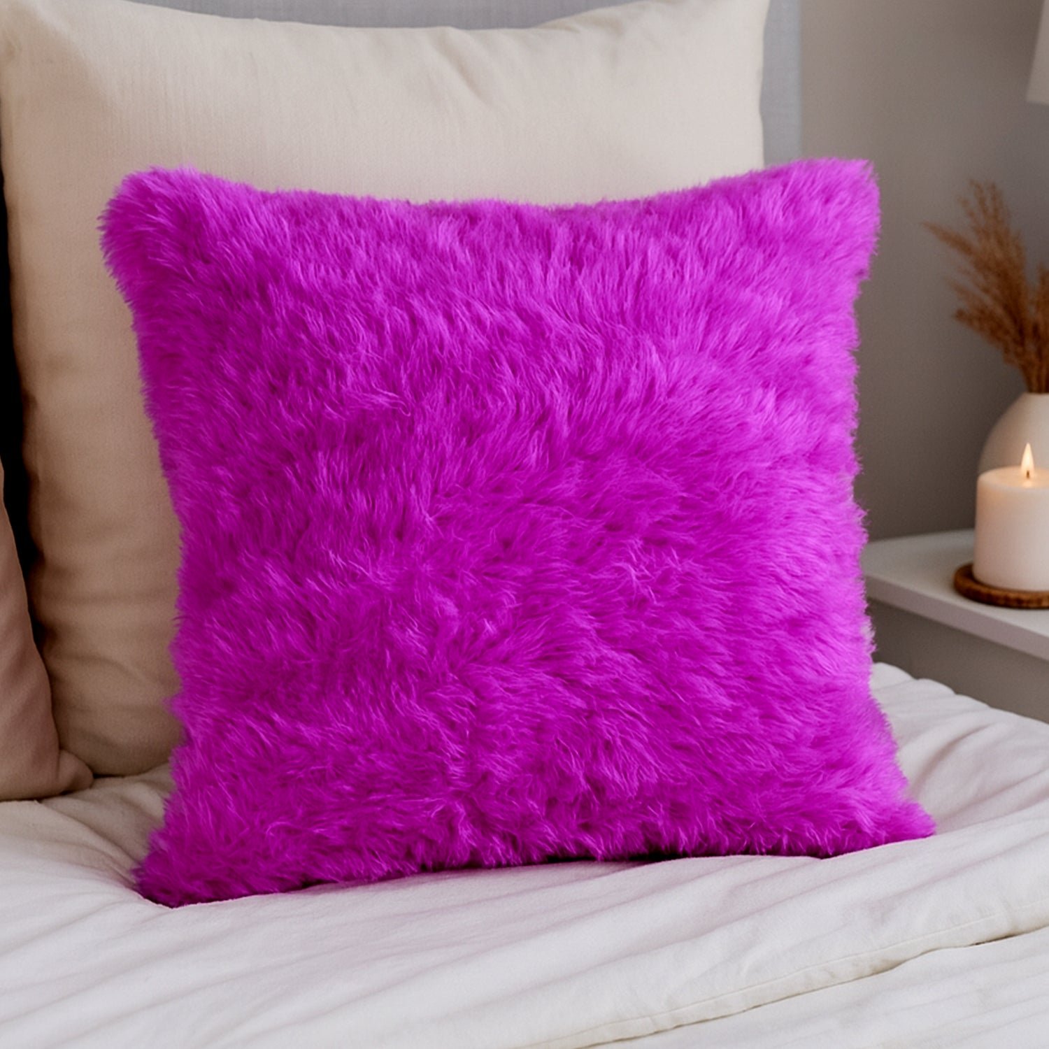 Super Soft Fluffy Cushion Pillow (1 Pc)