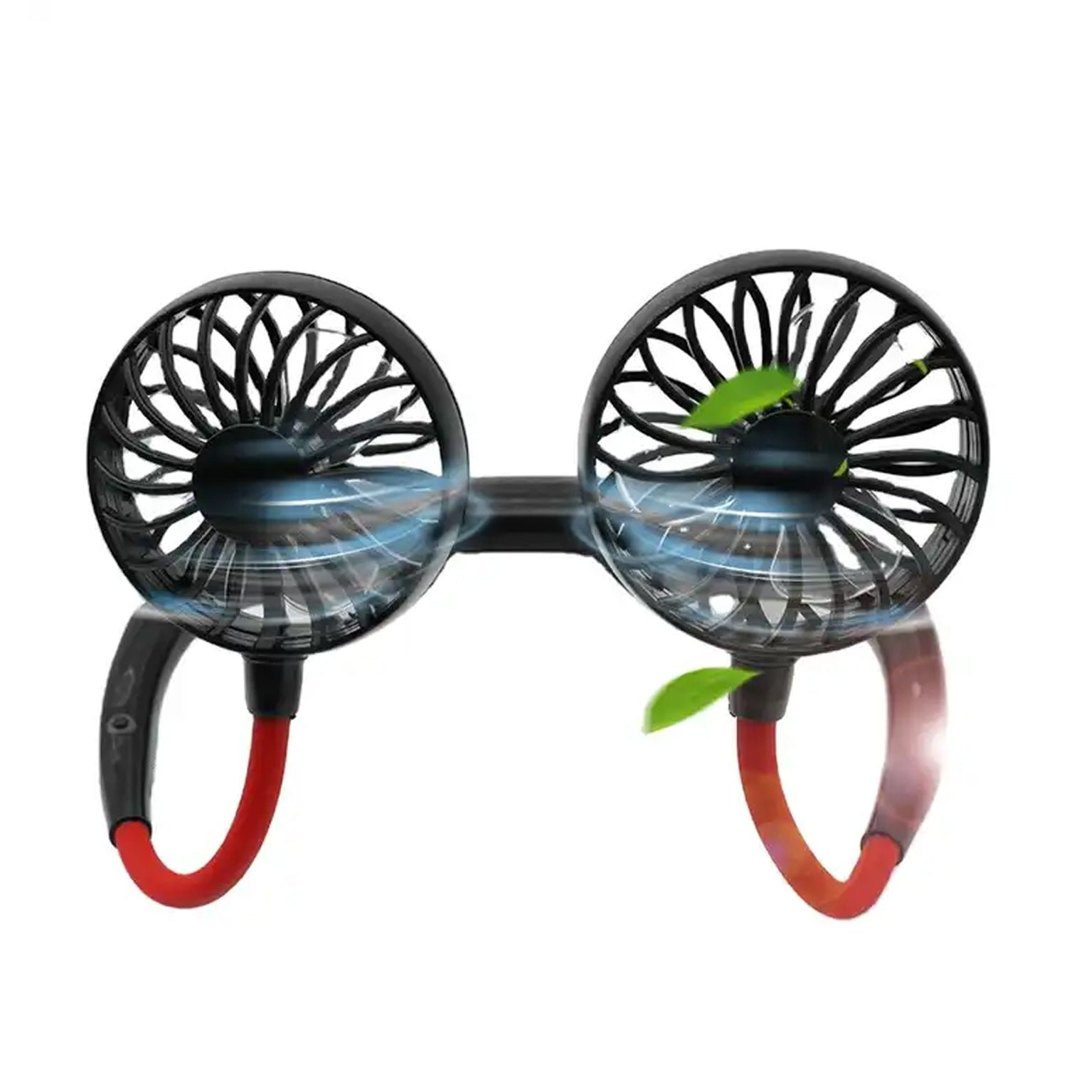 Portable USB Rechargeable Neck Fan – Hands-Free Cooling Fan