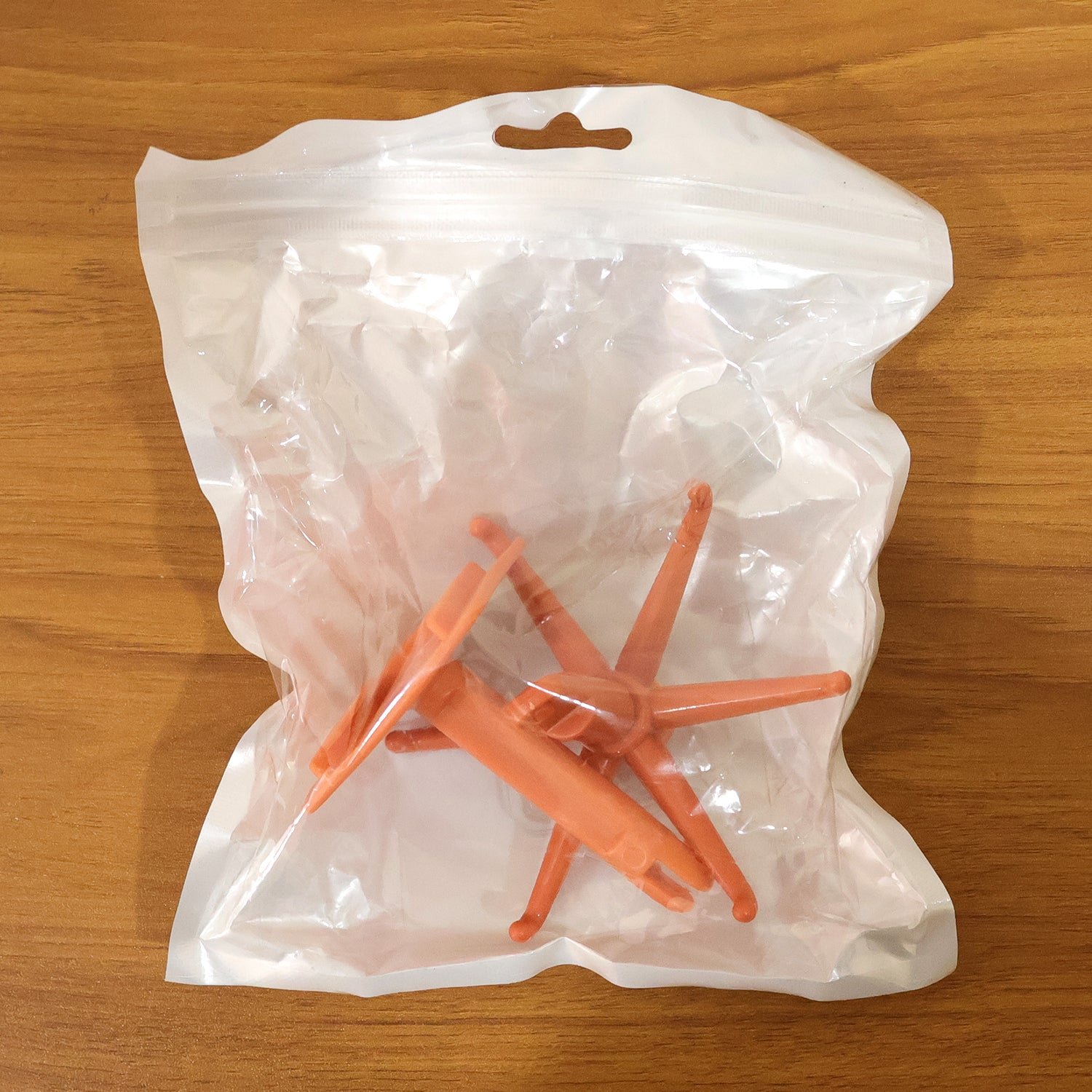 Orange 360° Rotating Wall Mounted Kitchen Utensils Hook Stand (1 Pc)