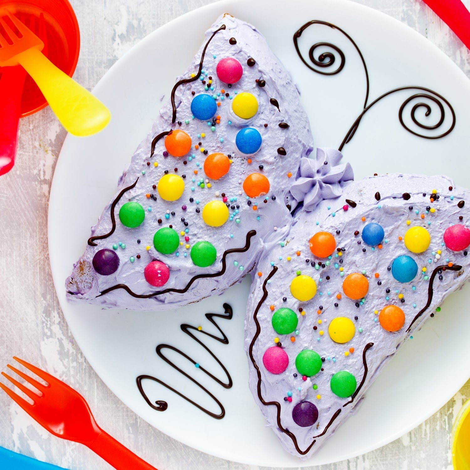 Butterfly Silicone Baking Cups – Reusable Moulds for Desserts (4 Pc)