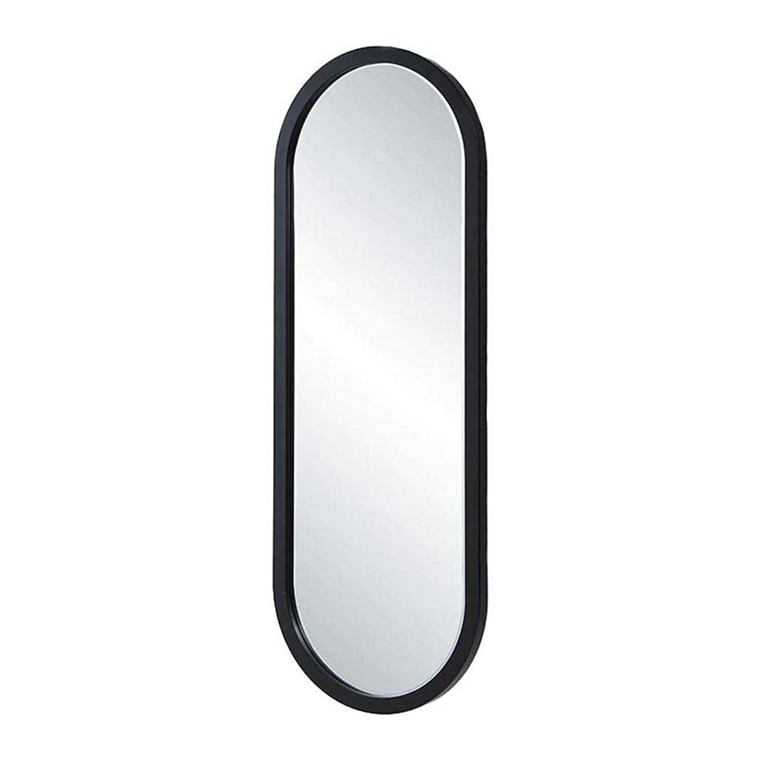 Modern Oval Wall-Mounted Bathroom Mirror (1 Pc)