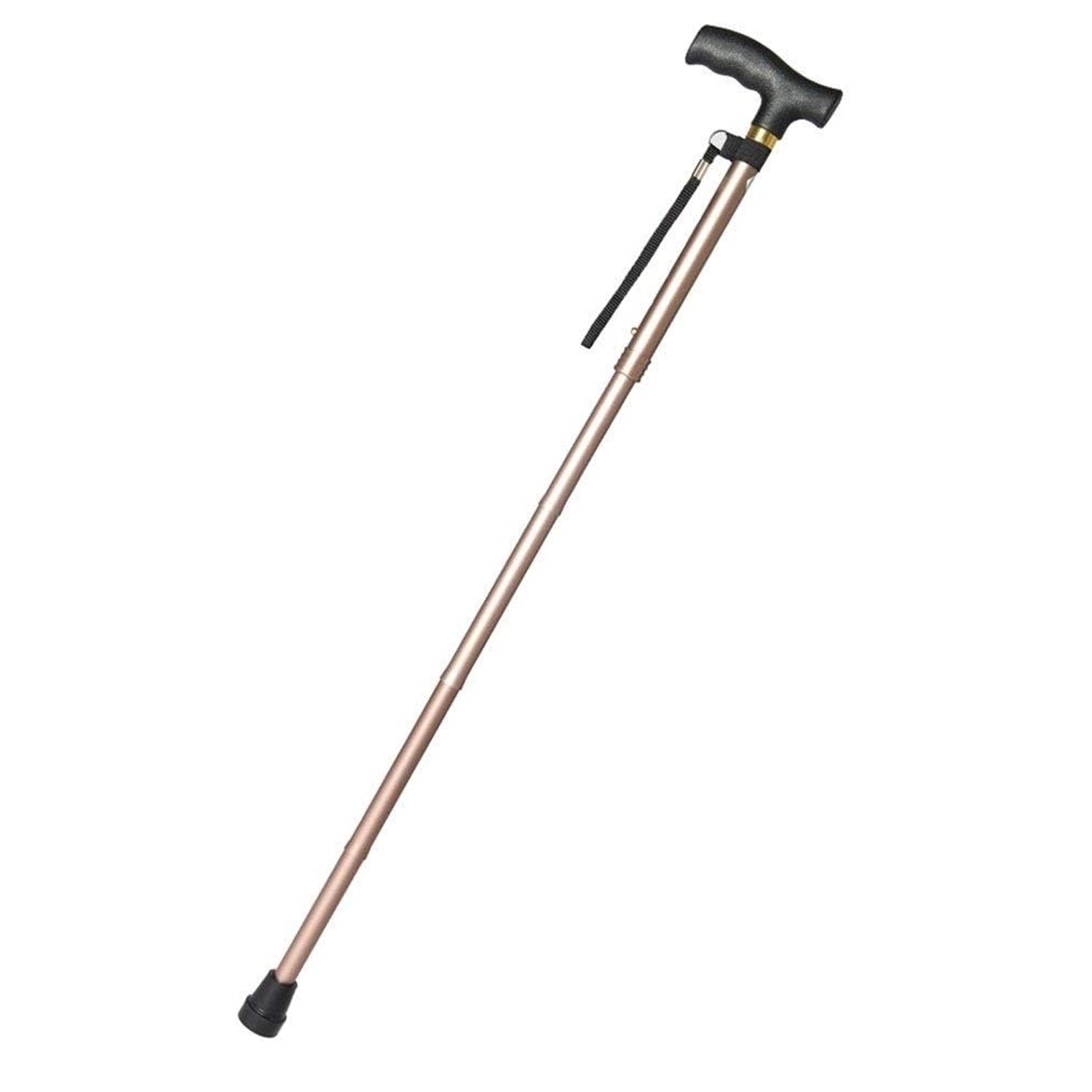 Foldable Walking Cane with LED Handle – Collapsible Mobility Stick
