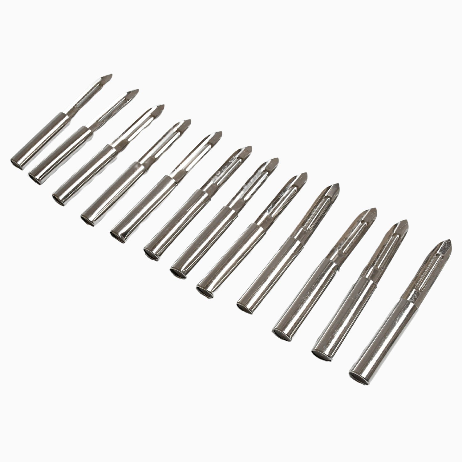 Stainless Steel Peeler Set – Multi-Purpose Handle for Peeling & Shredding(12 Pc)