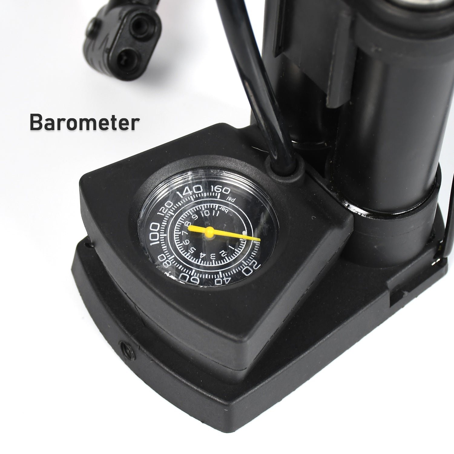 Portable Mini Bike Pump with Gauge