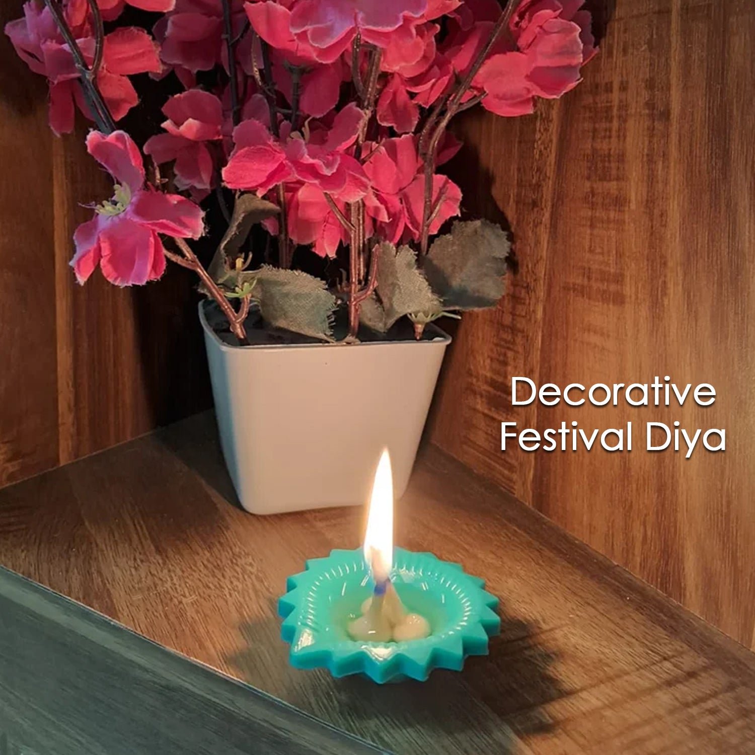 Silicone Diya Diwali Attractive Design Colourful Diya Combo, (Mix Design /1 Pc)