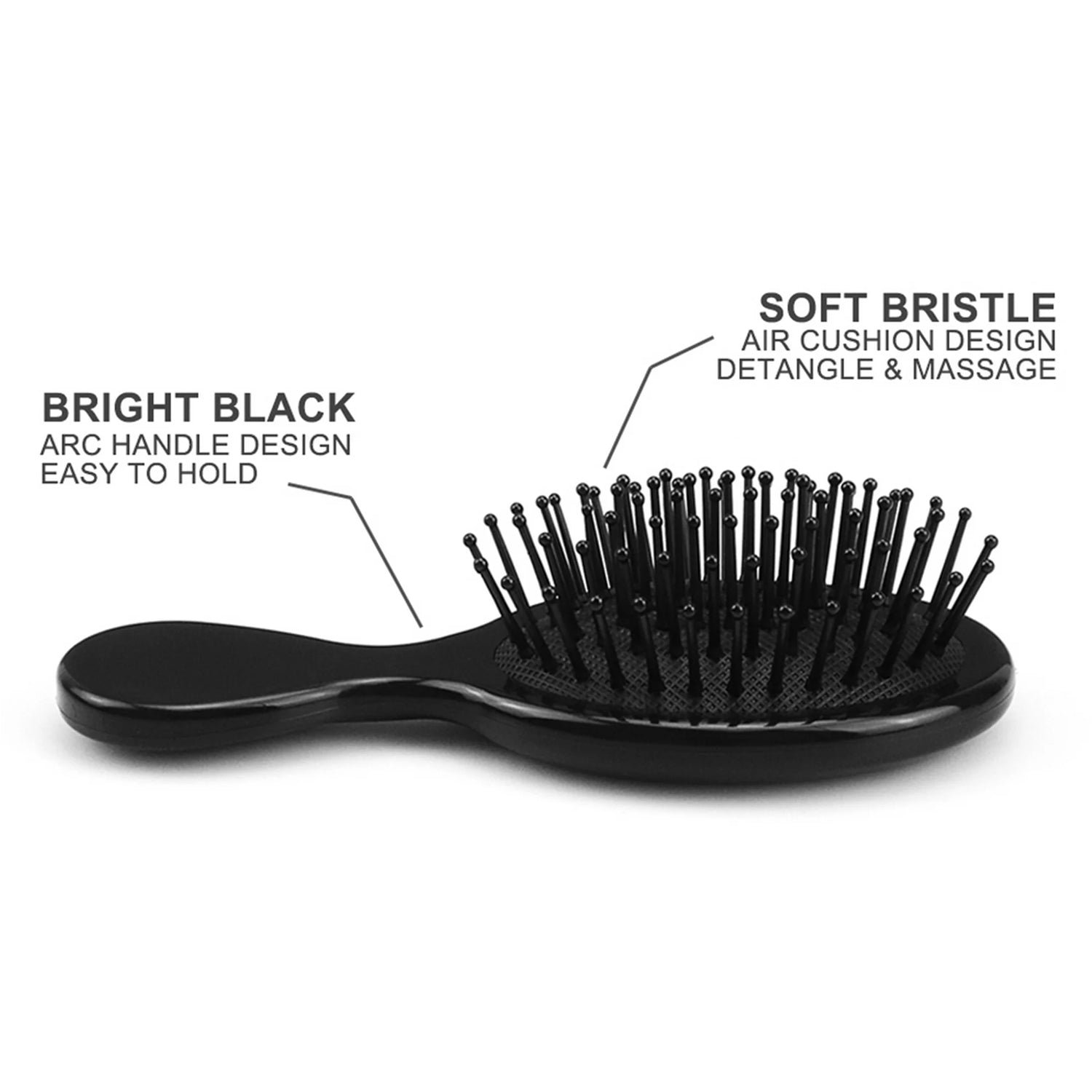 Premium Oval Detangling Hair Brush (1 Pc)