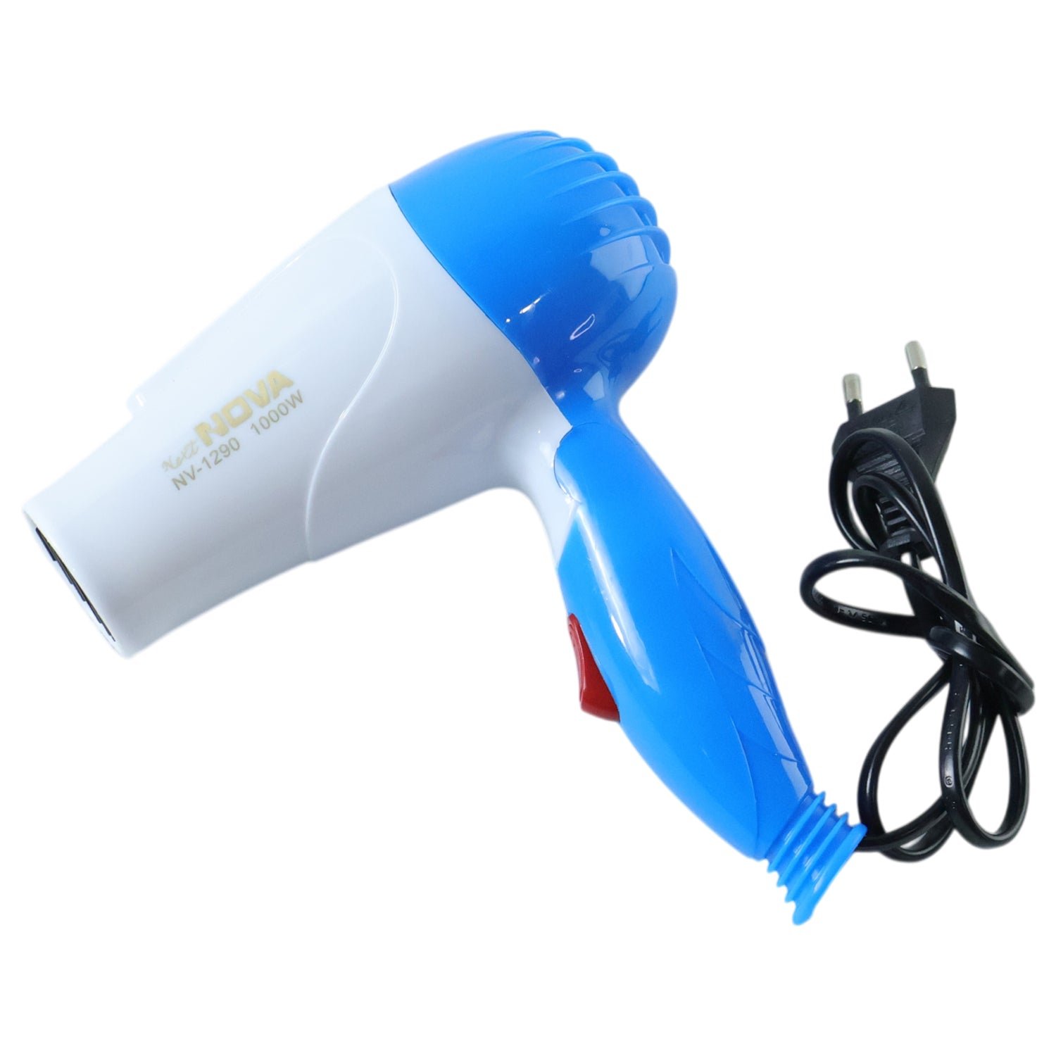 Foldable Hair Dryer with Dual Speed Setting (1 Pc, 1000W)