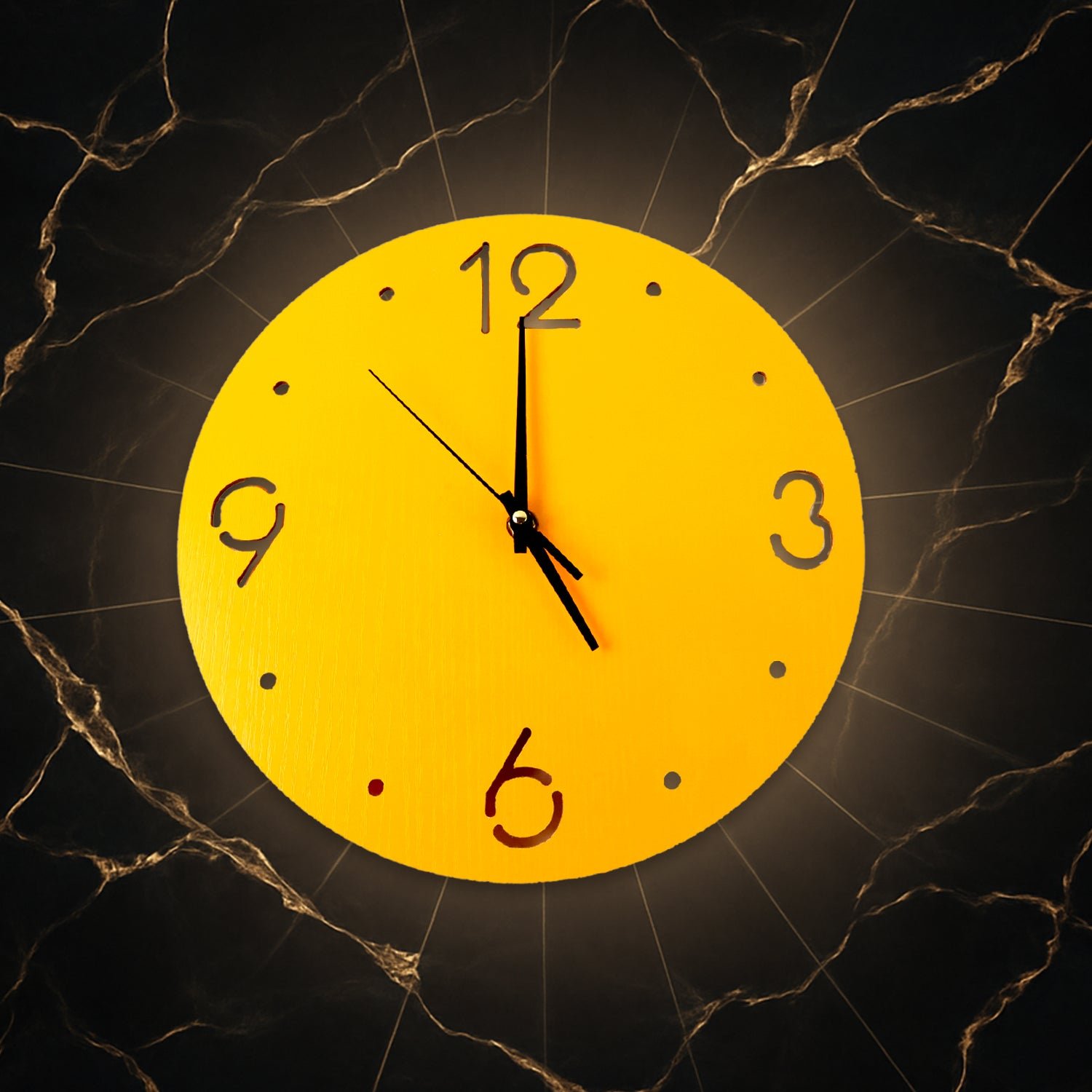 Modern Minimalist Wall Clock for Home & Office Décor (1 Pc)