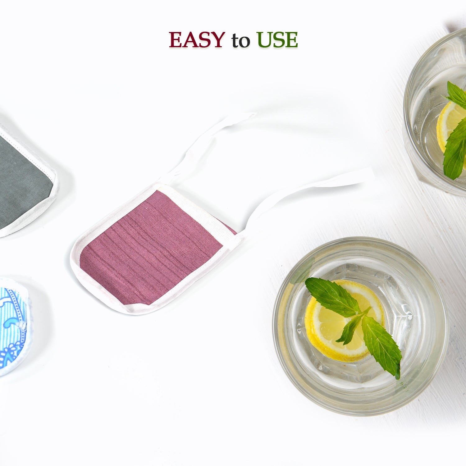 Reusable Cotton Water Filter Cover