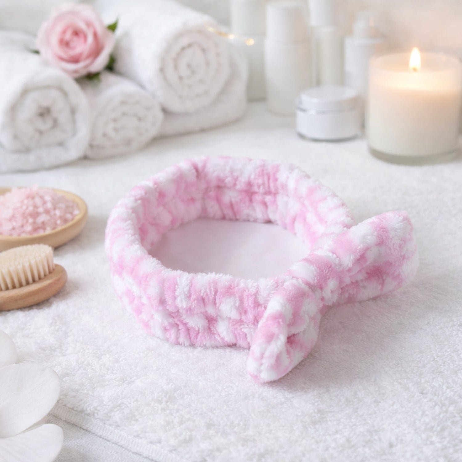 Soft Plush Spa Headband (1 Pc)