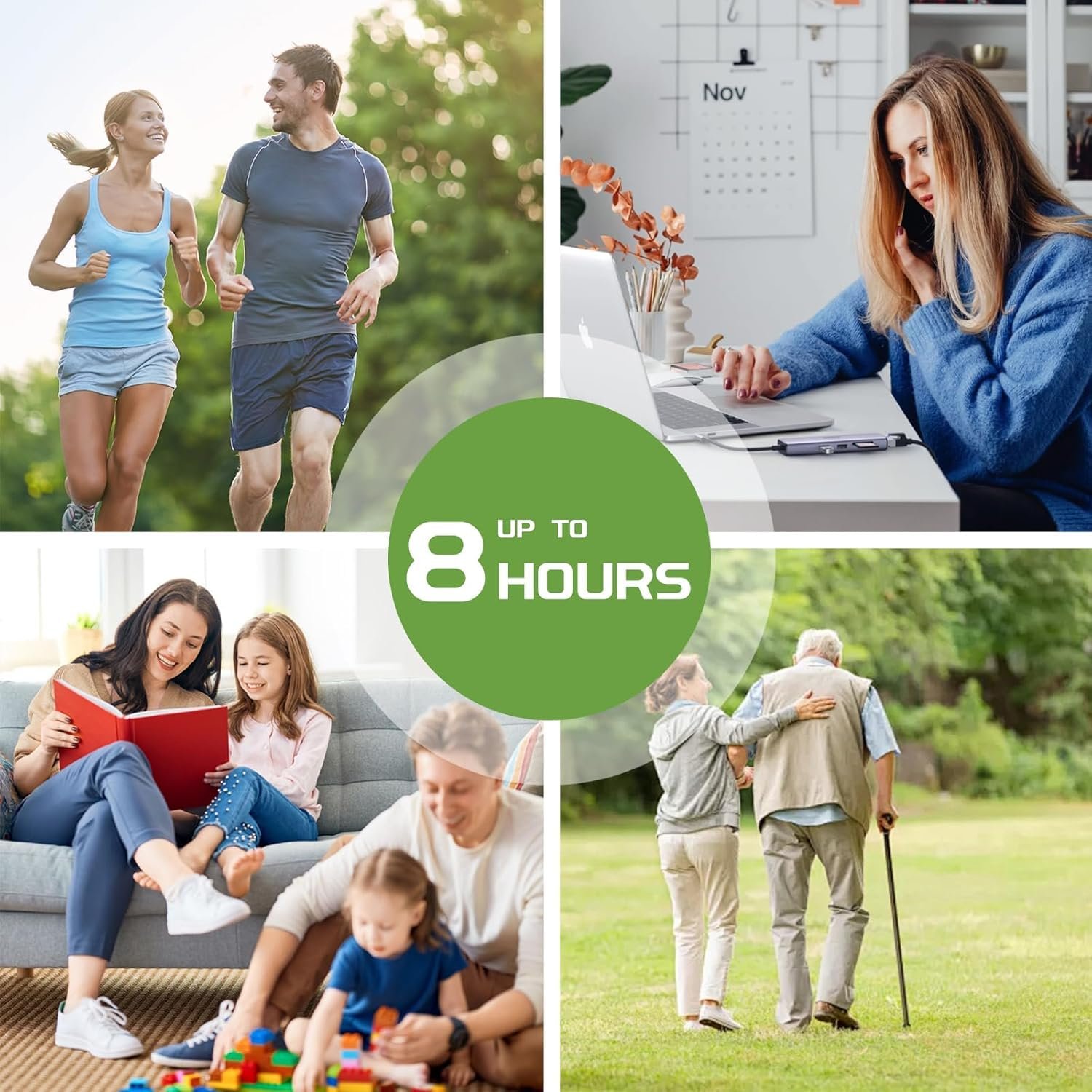 Knee Relief Patch Set – Herbal-Infused Adhesive Patches (10 Pc Set)