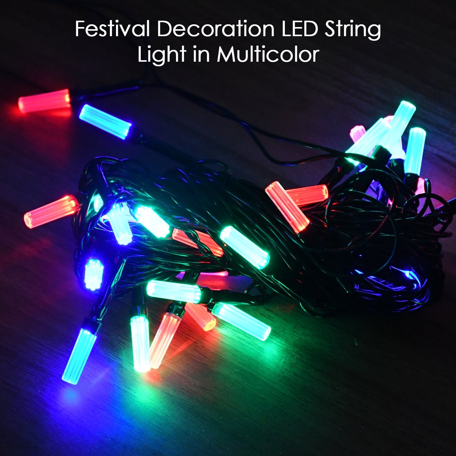 Premium Multi-Color LED Decorative String Lights (9 Mtr)