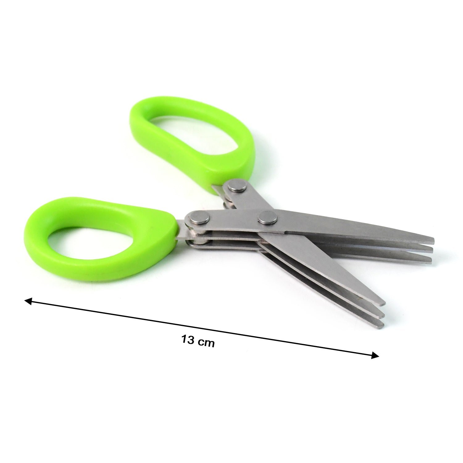 Premium 3-Blade Multipurpose Kitchen Scissors with Cleaning Comb