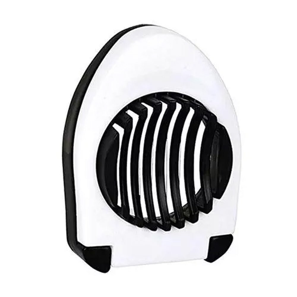 Oval Shape Plastic Multi Purpose Egg Cutter / Slicer with Stainless Steel Wires