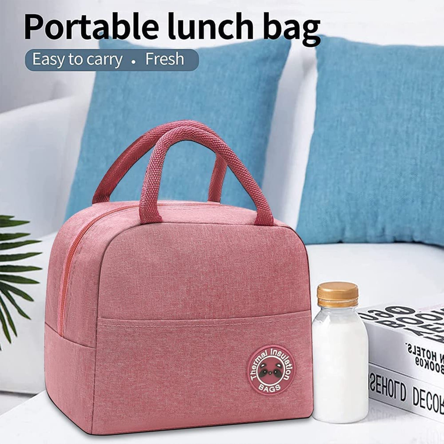 Lunch Box  for Women Adult Men, Small Leakproof Cute Lunch Boxes for Work Office Picnic or Travel