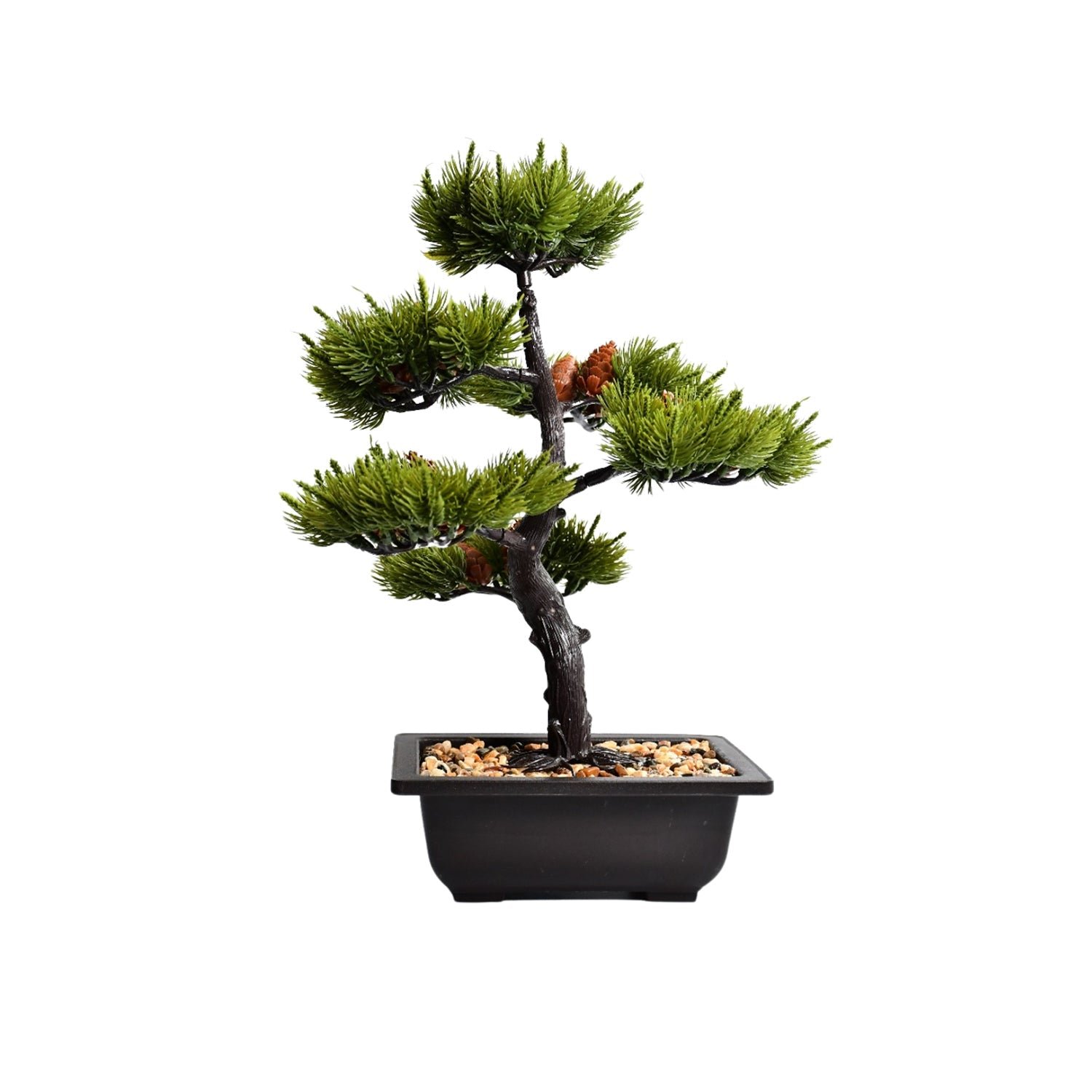 Artificial Potted Plant with Square Pot