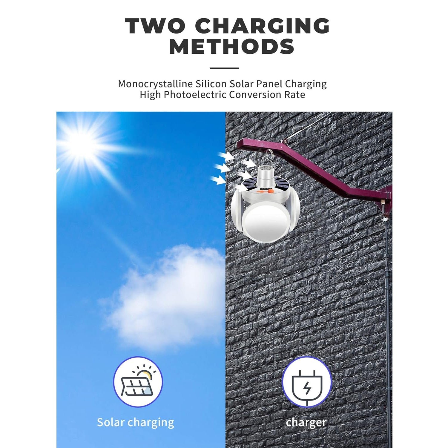 Solar Multi-Functional Emergency LED Light