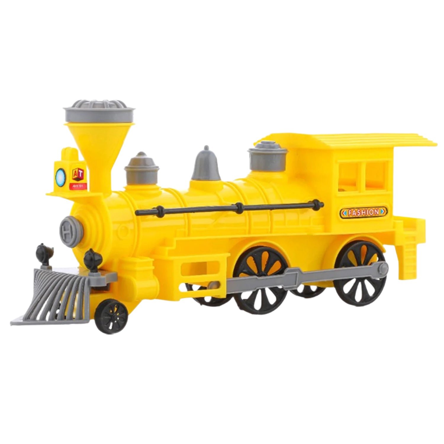 Pull and Go Train with Light Plastic String Pull Back Train (1 Pc / Mix Color)