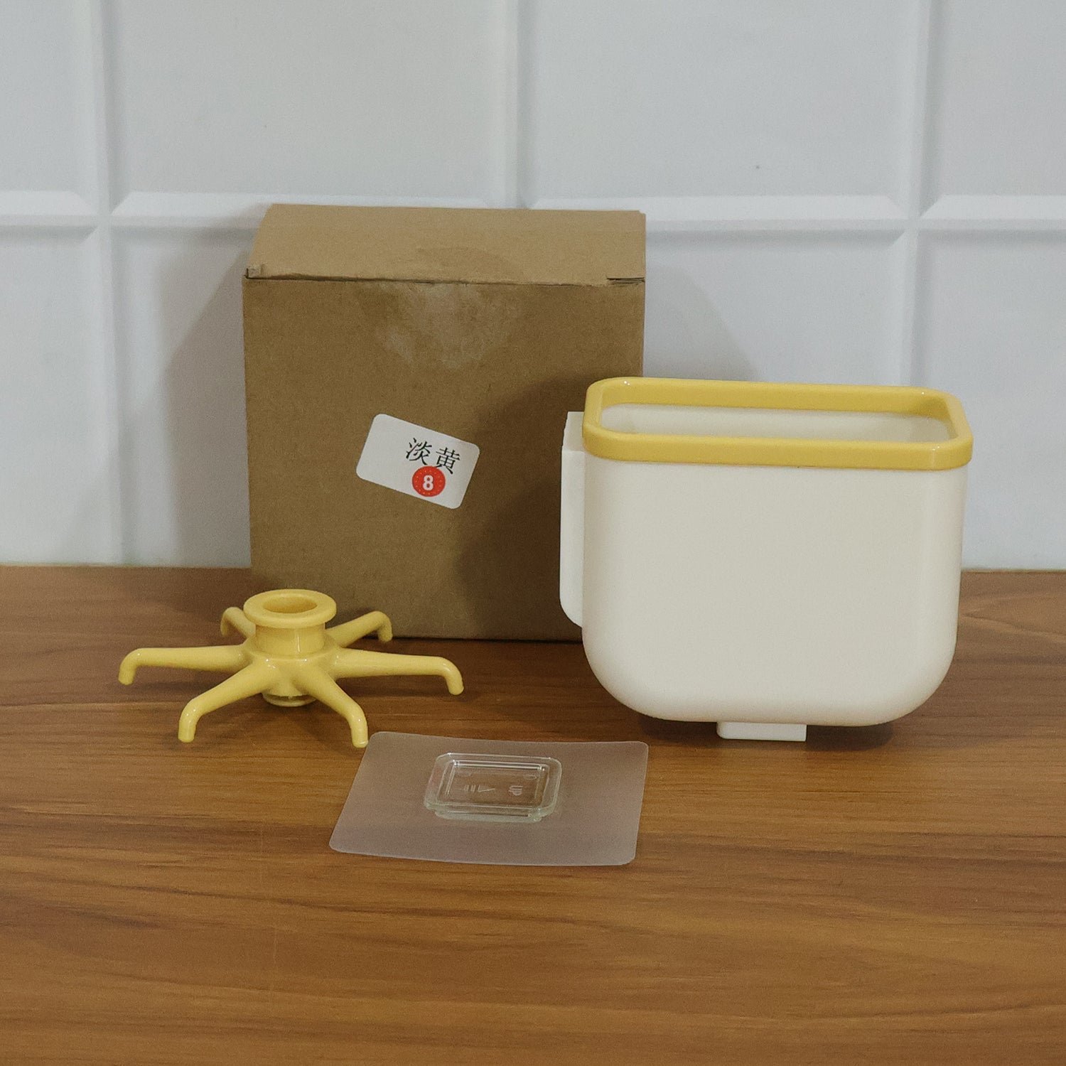 360° Rotating Storage Heavy Duty Sticky Wall Hook (1 Pc)