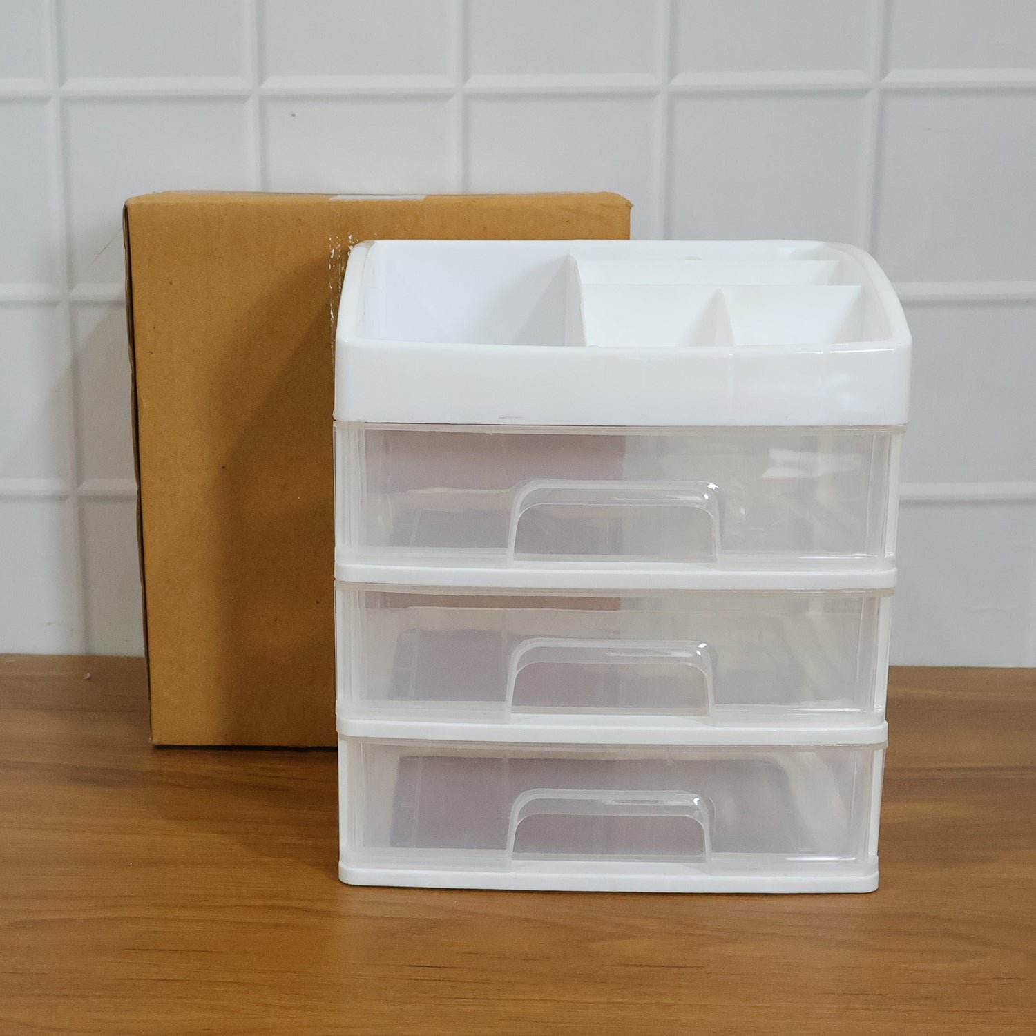 3 Layer Multipurpose Desktop Storage Organizer