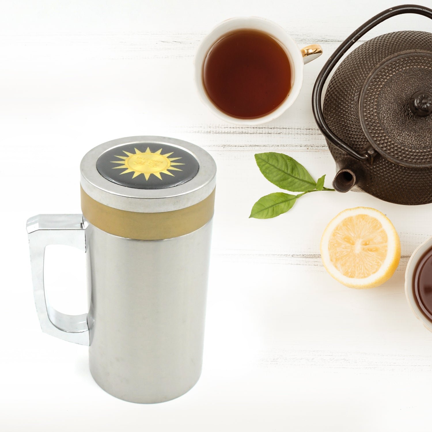Multifunctional Double-Wall Thermos Water Bottles for Office Mug, Home, Travel(400ml)