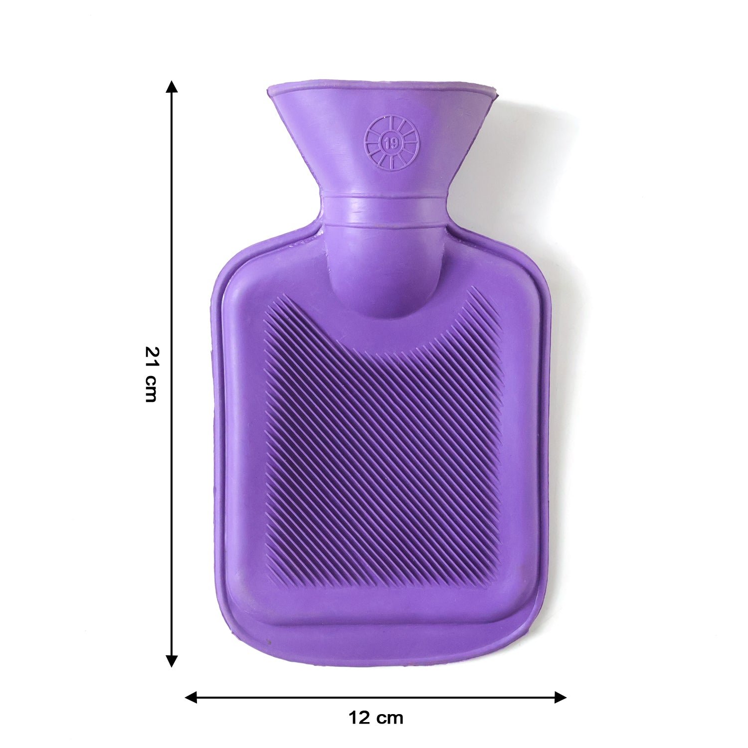 Premium Soft Rubber Hot Water Bag (21x12 Cm, 1 Pc)