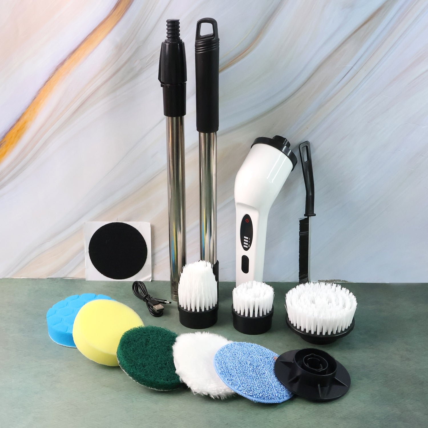 9-in-1 Electric Spin Scrubber - (1 Set)