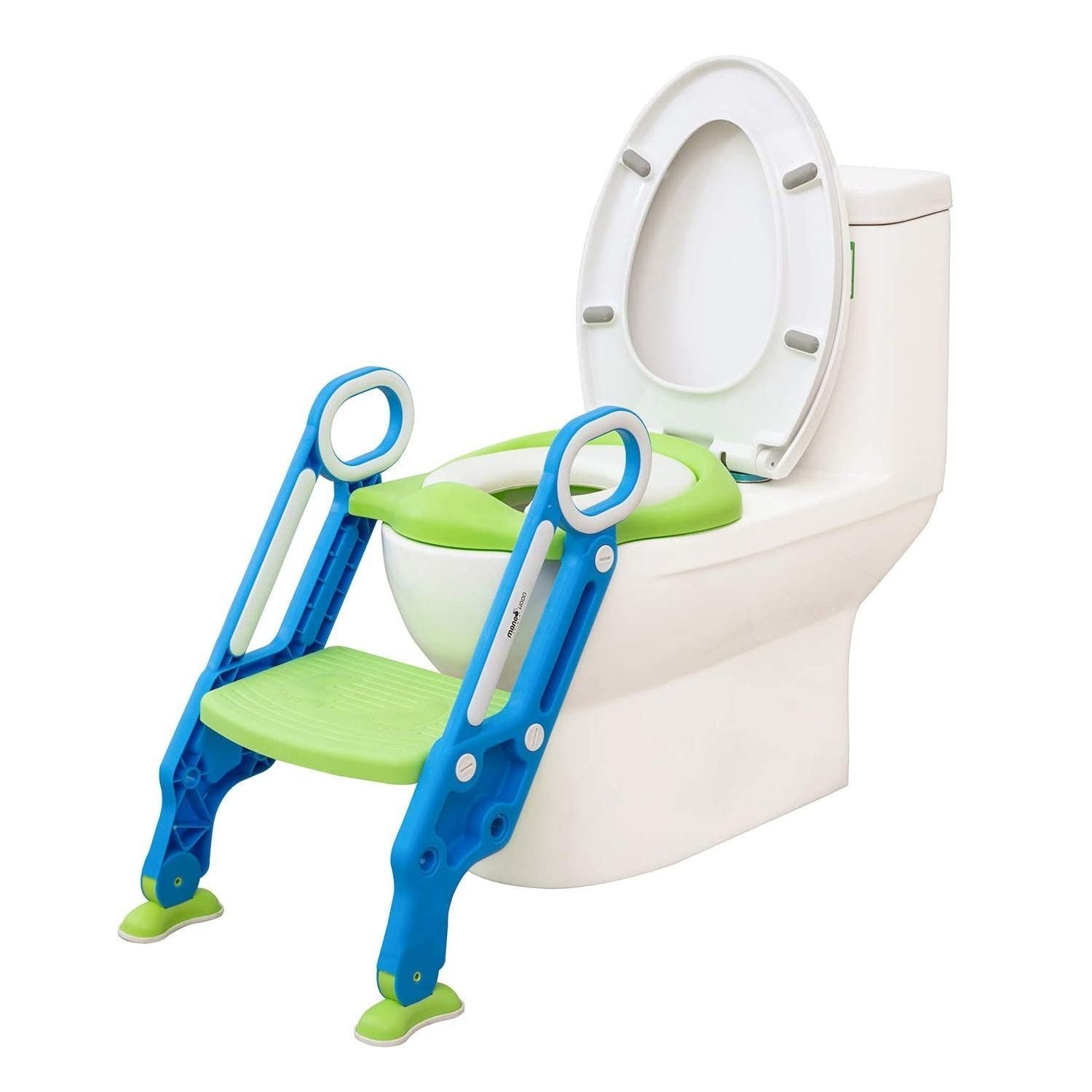 2 in 1 Training Foldable Ladder Potty Toilet Seat for Kids  —–
