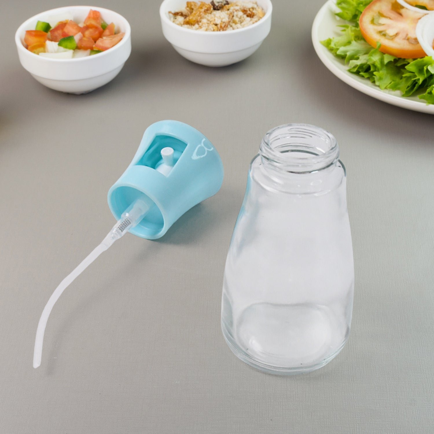 Oil Dispenser Bottle, 170 ml Mist Oil Spray Bottle for Cooking with Plastic