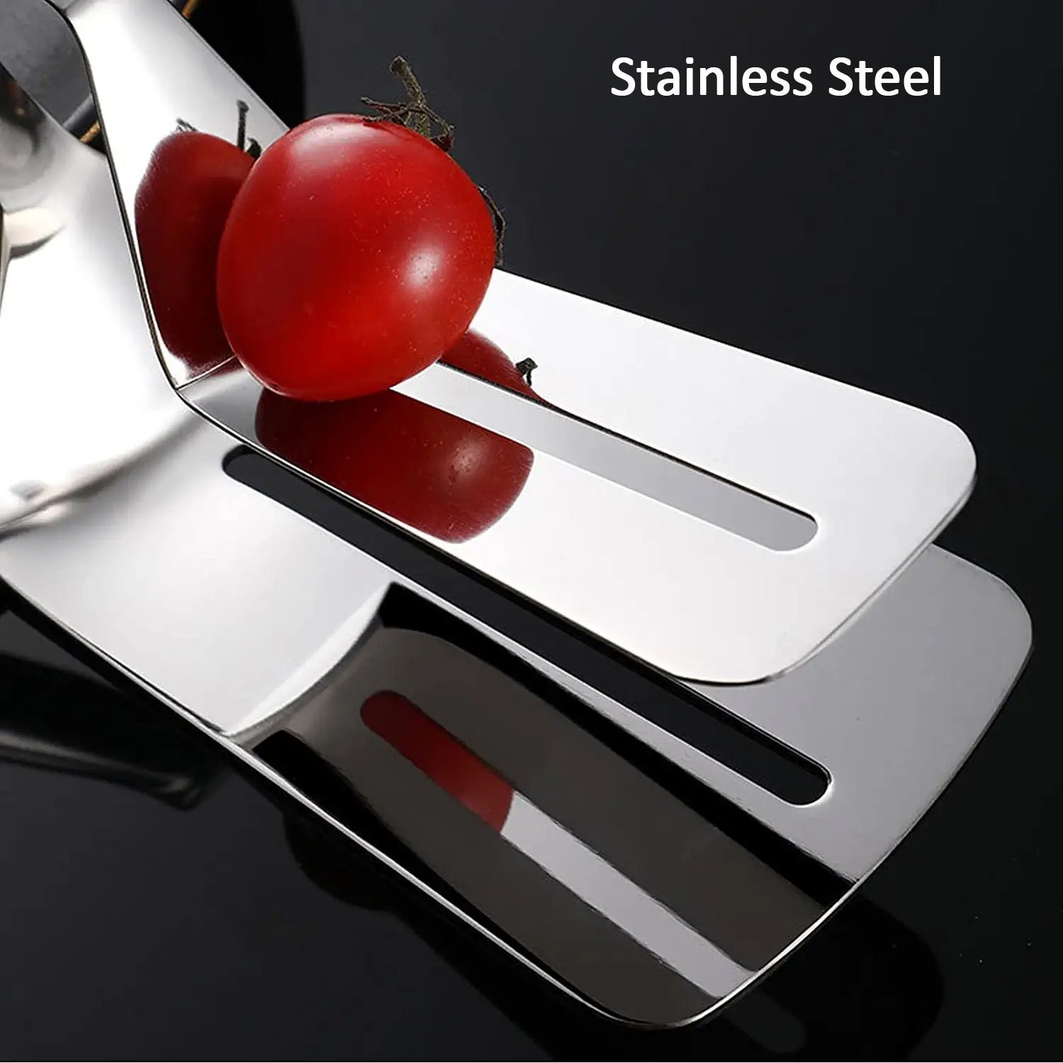 Multifunction Stainless Steel Cooking Tong for Frying & BBQ