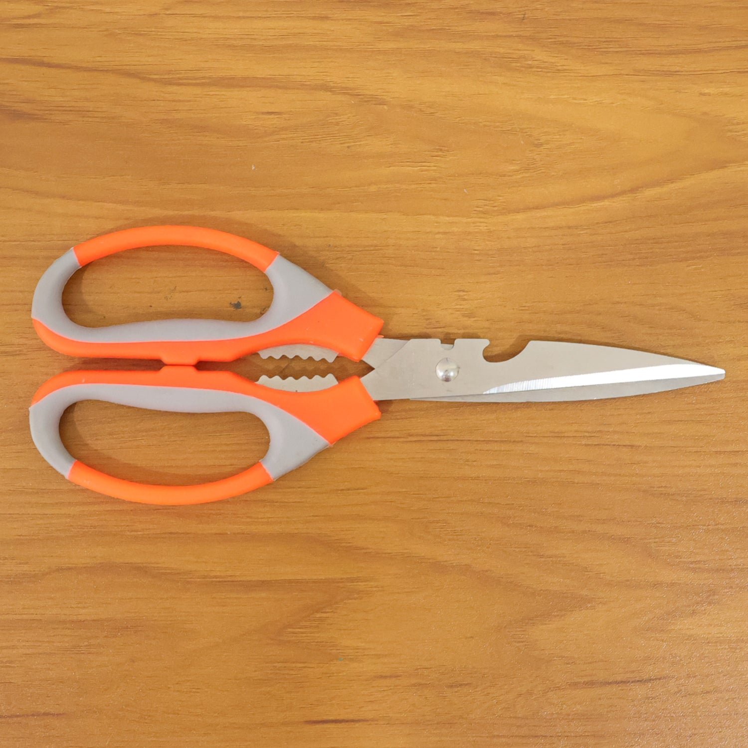 Heavy Duty Multipurpose Stainless Steel Kitchen Scissors (1 Pc)