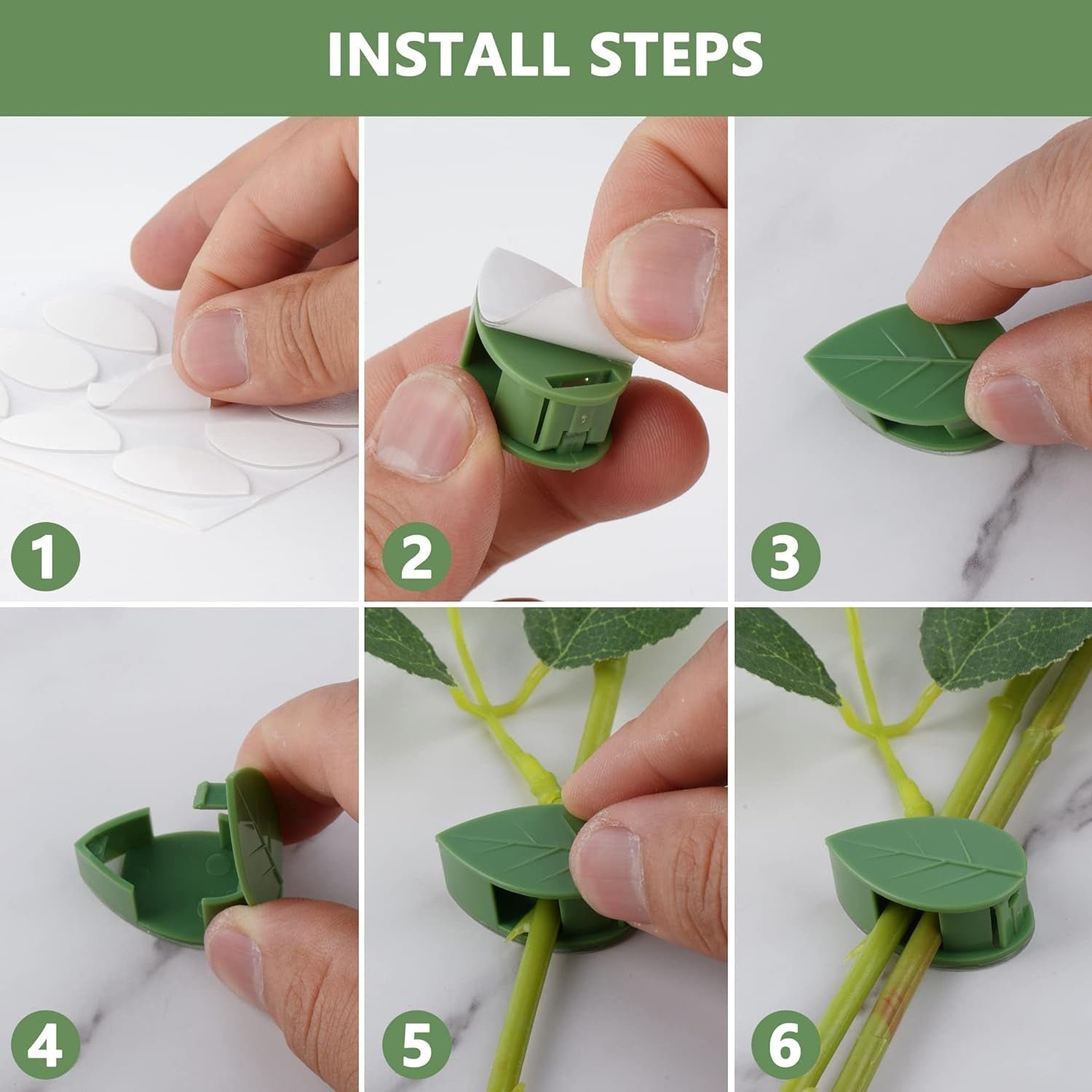Plant Climbing Wall Fixture Clip (30 Pcs Set)