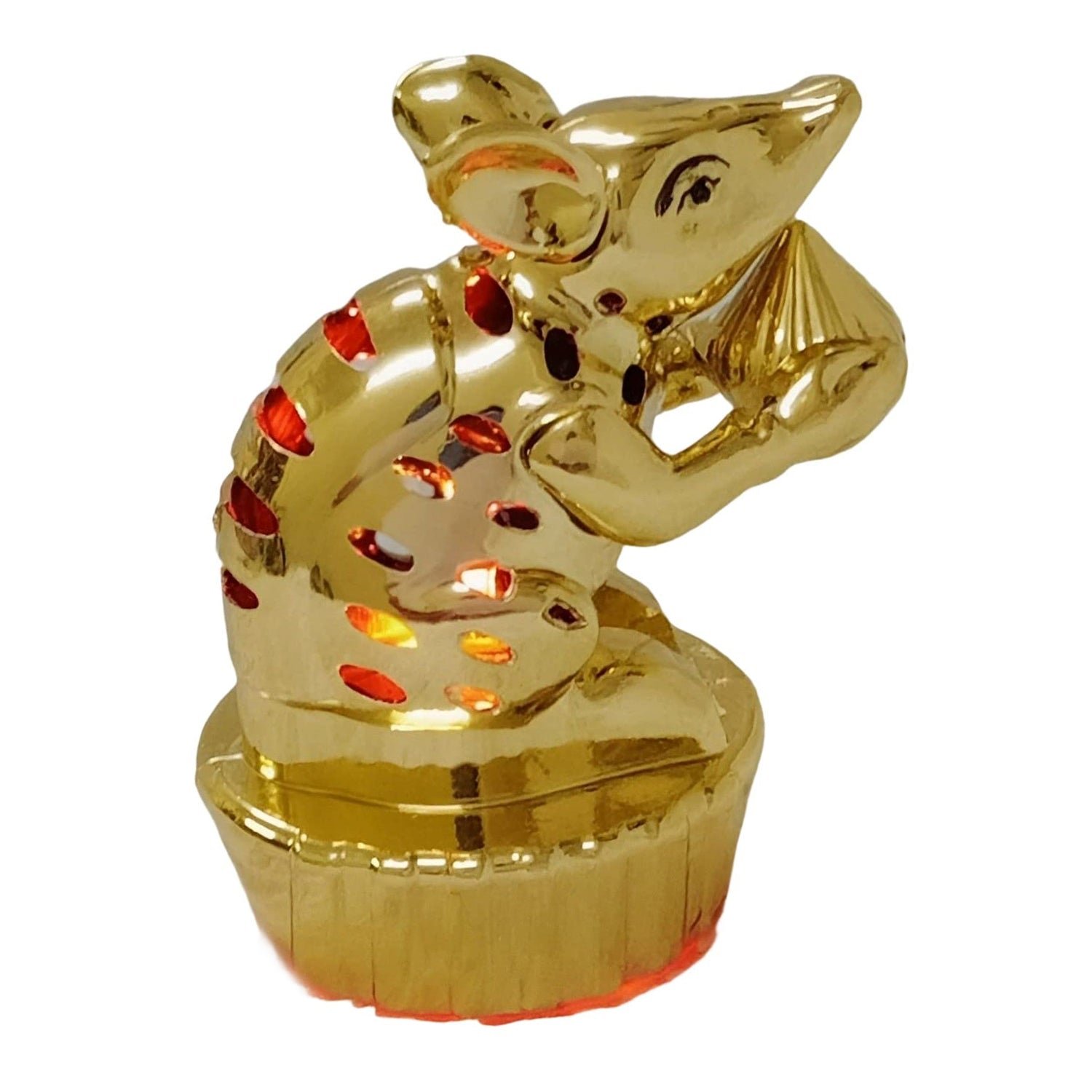 Multicolour LED Mushak / LED Mooshak for Ganpati Decorations, Ganesh Ganesha (1 Pc)
