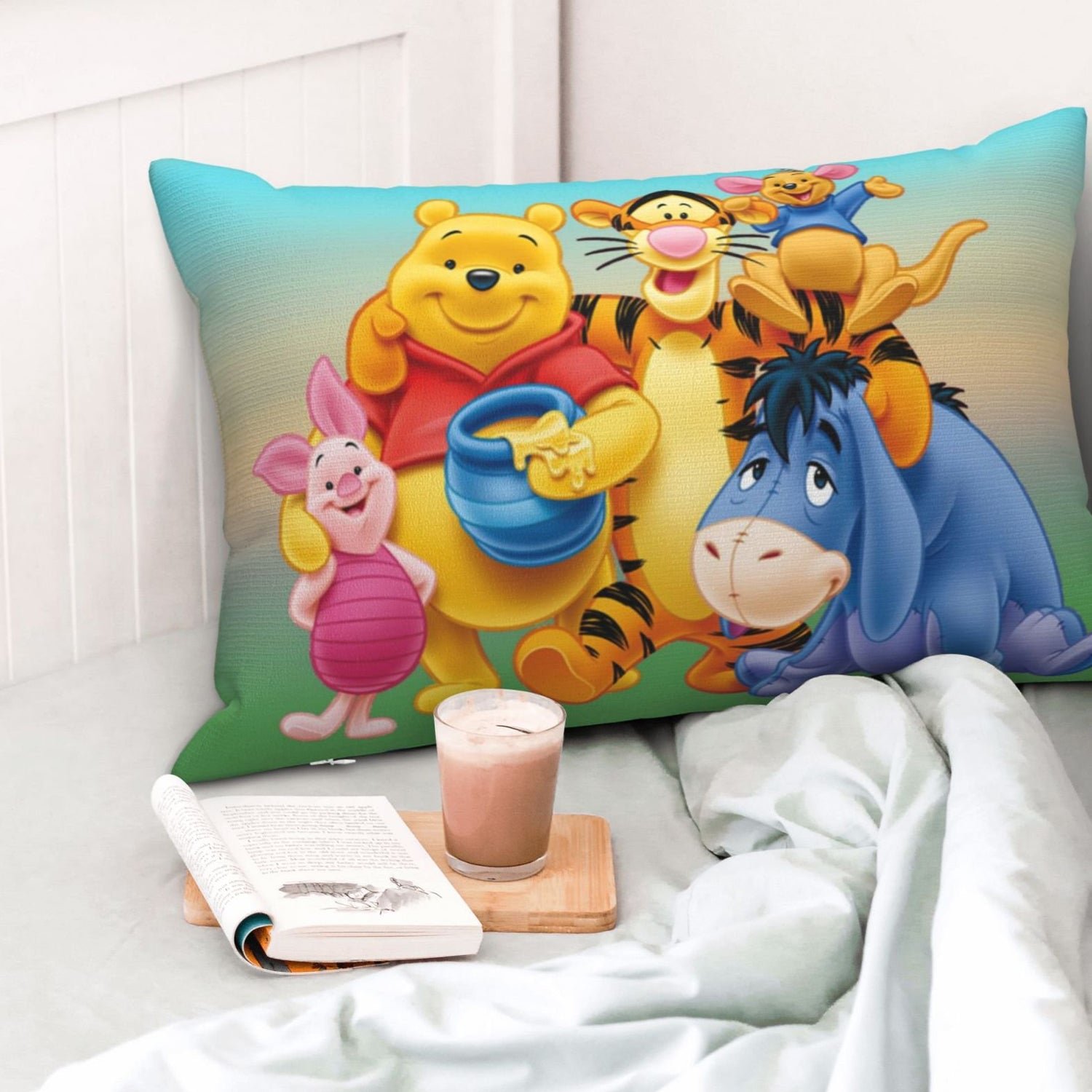 Soft Plush Cartoon Character Kids Pillow (40 x 25 Cm / 1 Pc)