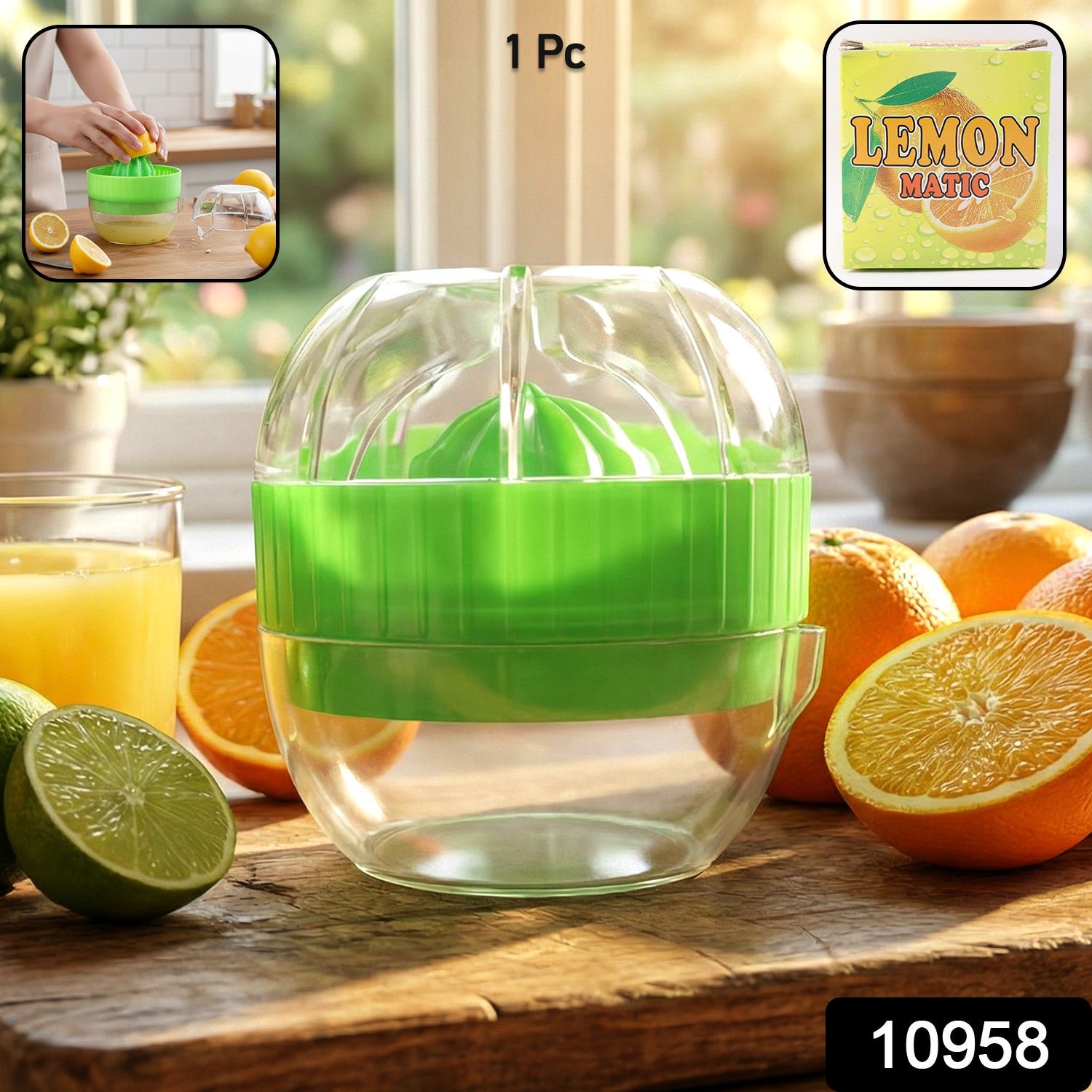 Premium Manual Citrus Juicer (1 Pc)