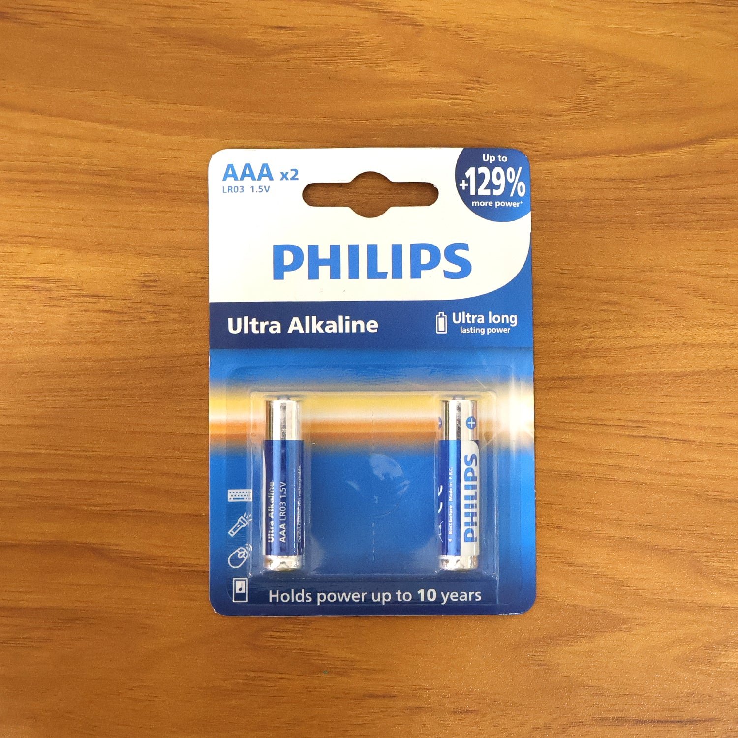 Alkaline AAA Battery Ultra Long Lasting Power (2 Pc Pack)