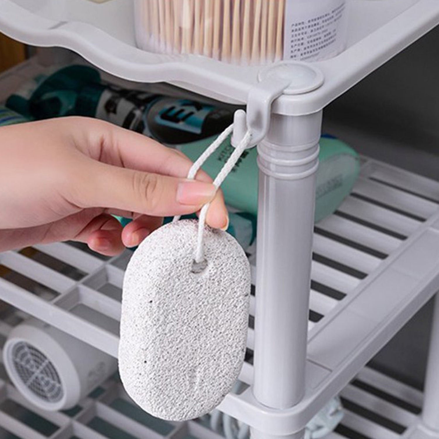 4 Layer Multifunctional Storage Shelf Organizer Narrow Storage Rack for Kitchen