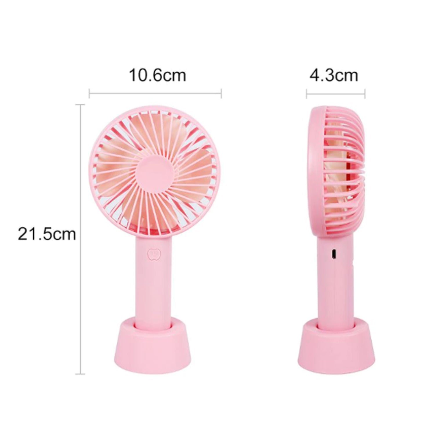 Portable Handheld Fan (Battery Not Include)