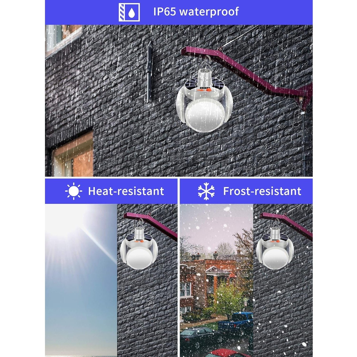 Solar Multi-Functional Emergency LED Light