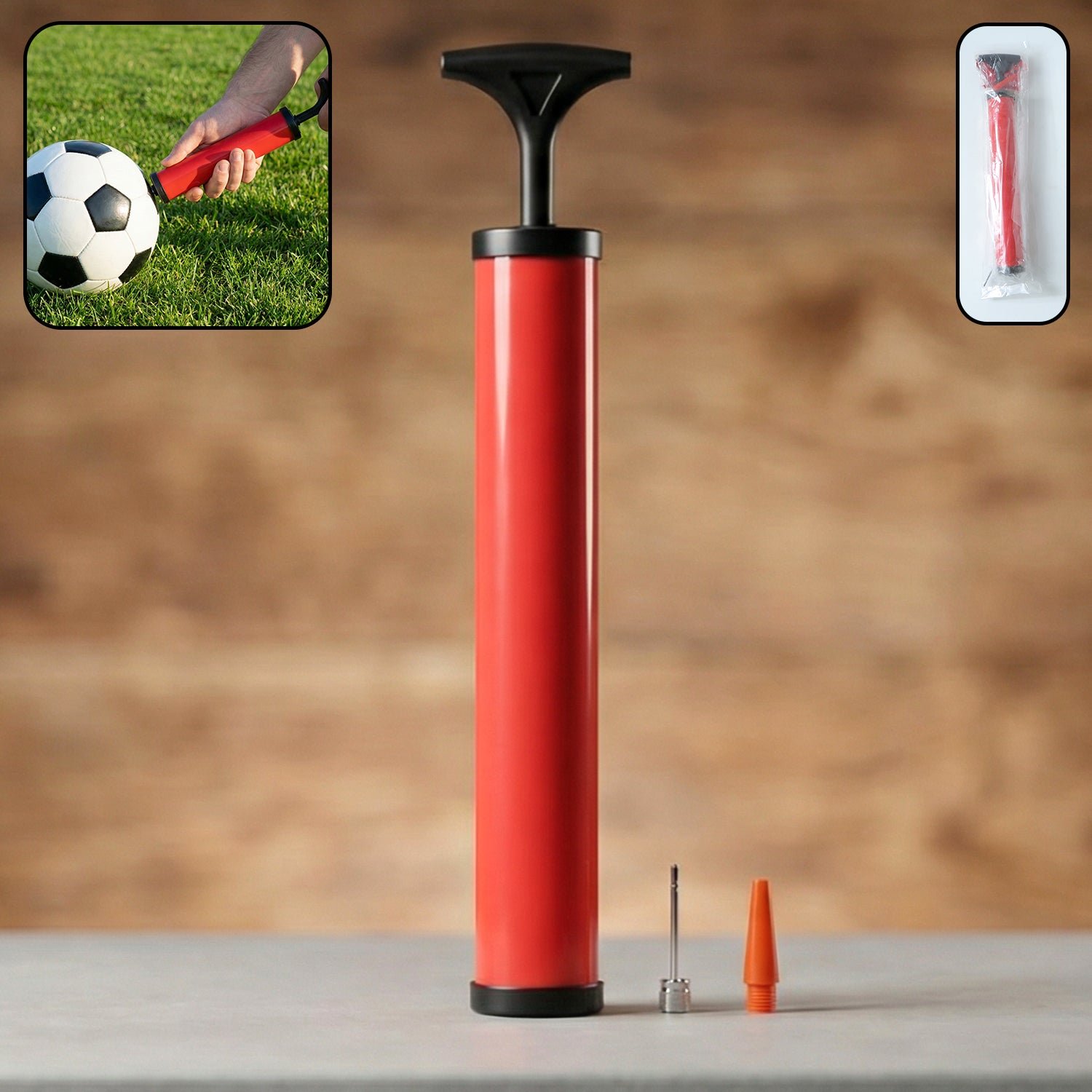 Plastic Pump for Inflating Balls (28 CM) – Inflatable Ball Development Toy