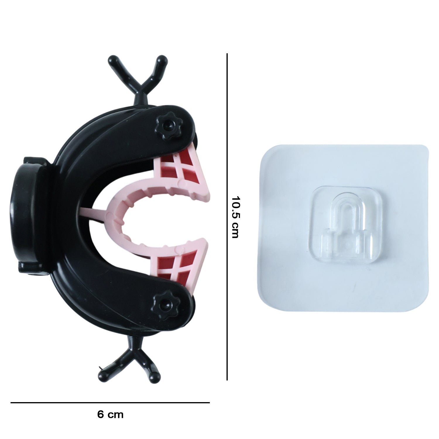 Powerful Antler Style Wall Mounted Mop & Broom Holder (1 Pc)