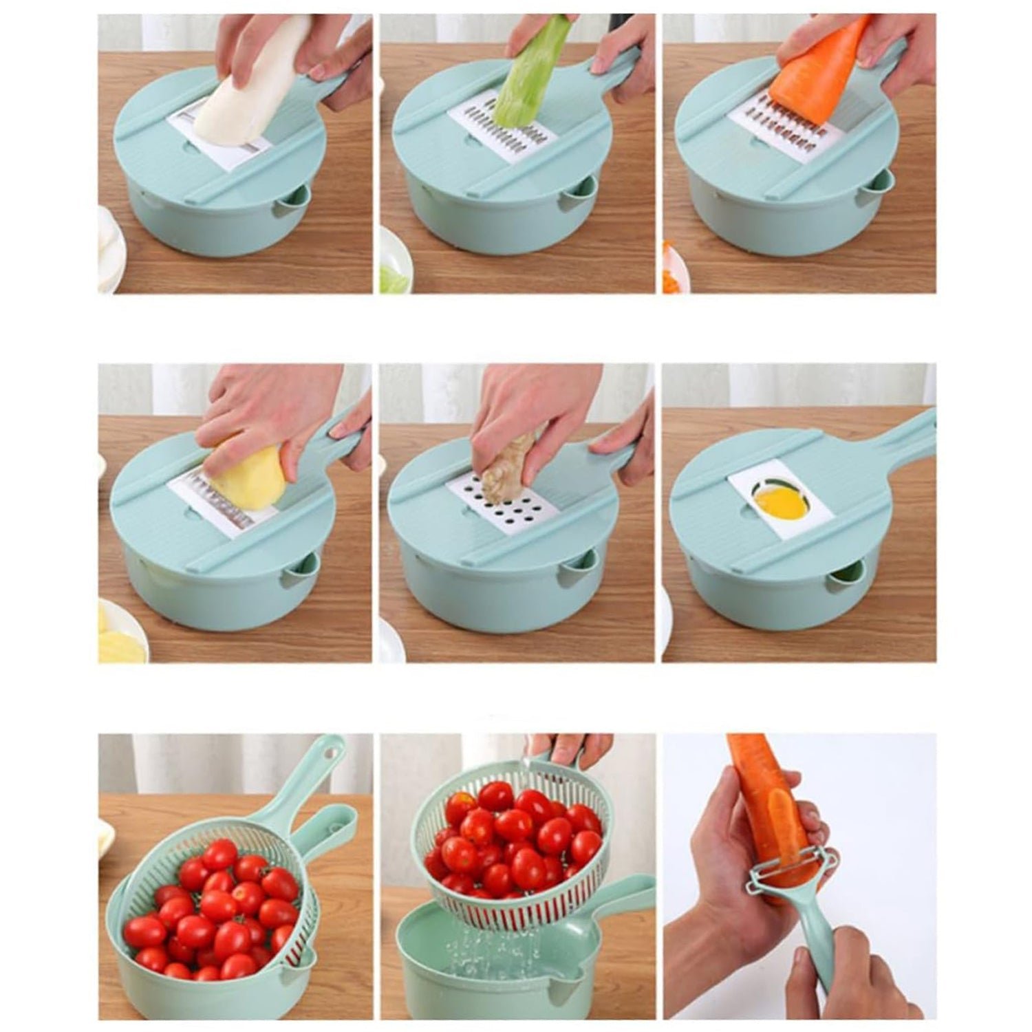 Multi Functional Kitchen Vegetable Slicer Set