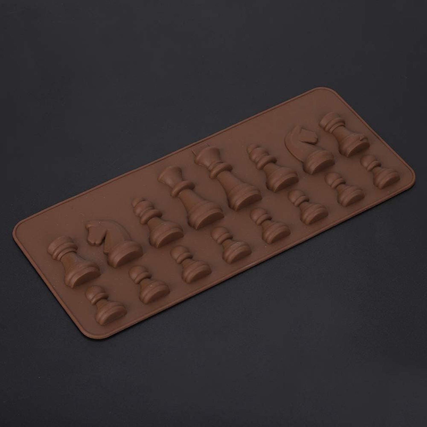 Silicone Chocolate Mould Chess Shape (1 Pc)