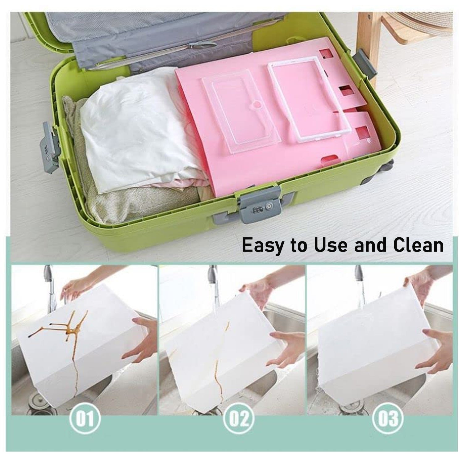 3 Layer Transparent Shoes Storage Box Plastic Stackable Shoe (1 Set / 3 Layer)
