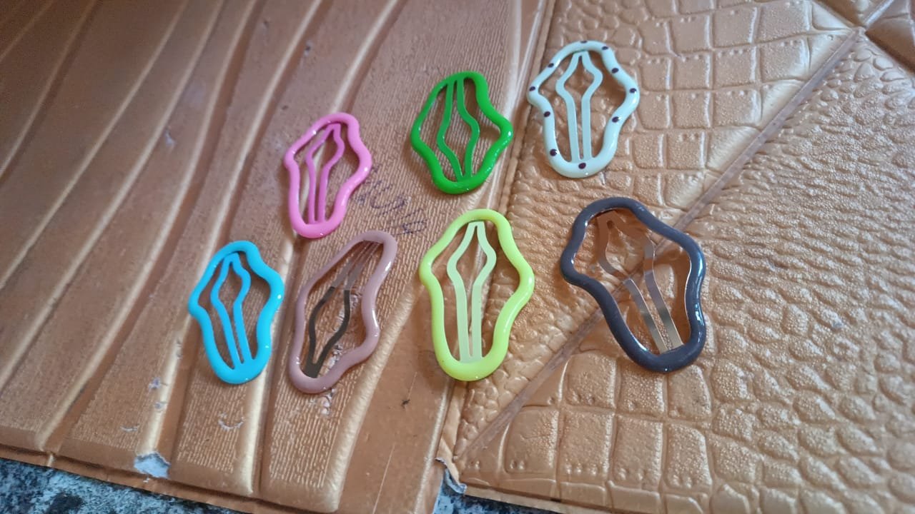 Hair Clips Multicolor Women Hair Accessorie (1 pc), Hair accessories