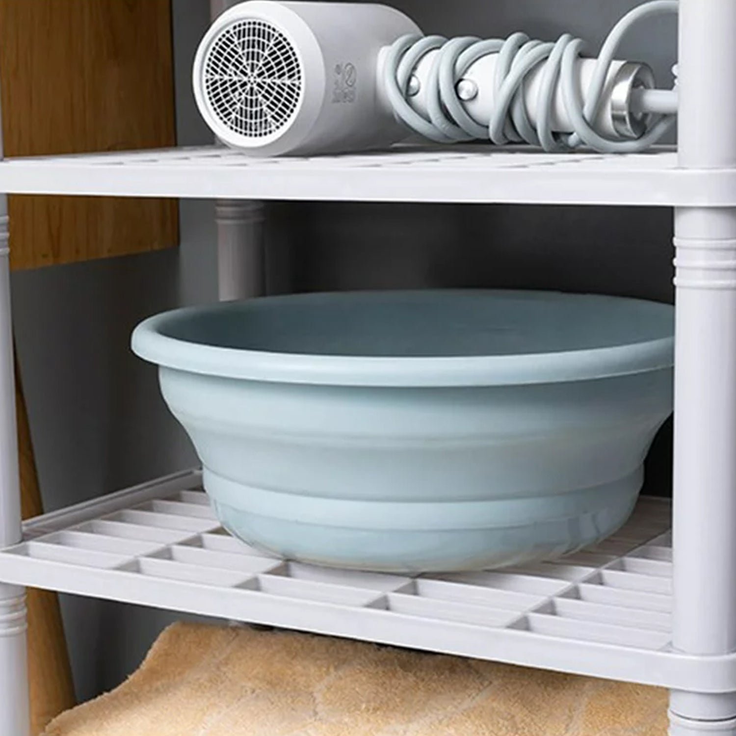 4 Layer Multifunctional Storage Shelf Organizer Narrow Storage Rack for Kitchen