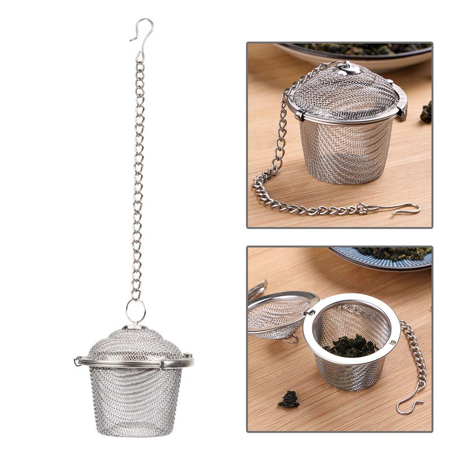 SS Easy Tea Filter for Filtering Tea in Household and Official Kitchen Use